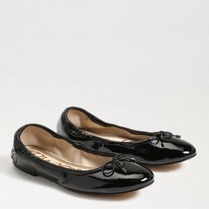 Sam Edelman Felicia Ballet Flat Black Patent Leather